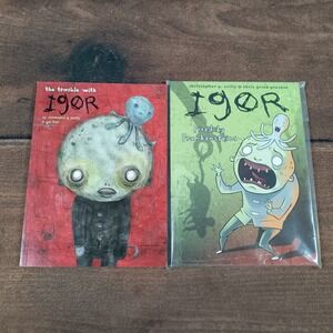 Igor Fixed By Frankensteins & Trouble With Igor Comic Books